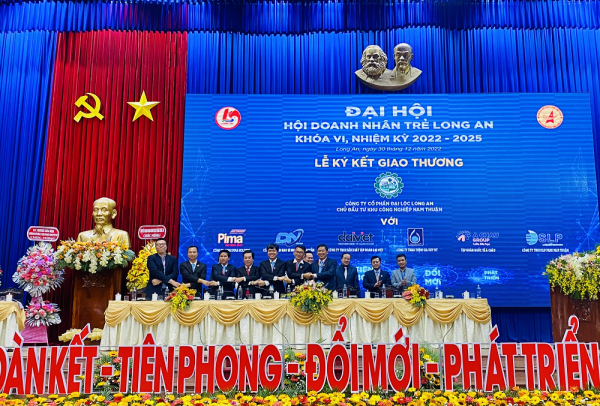 Đại hội Hội doanh nhân trẻ Long An khóa VI, nhiệm kỳ 2022 - 2025